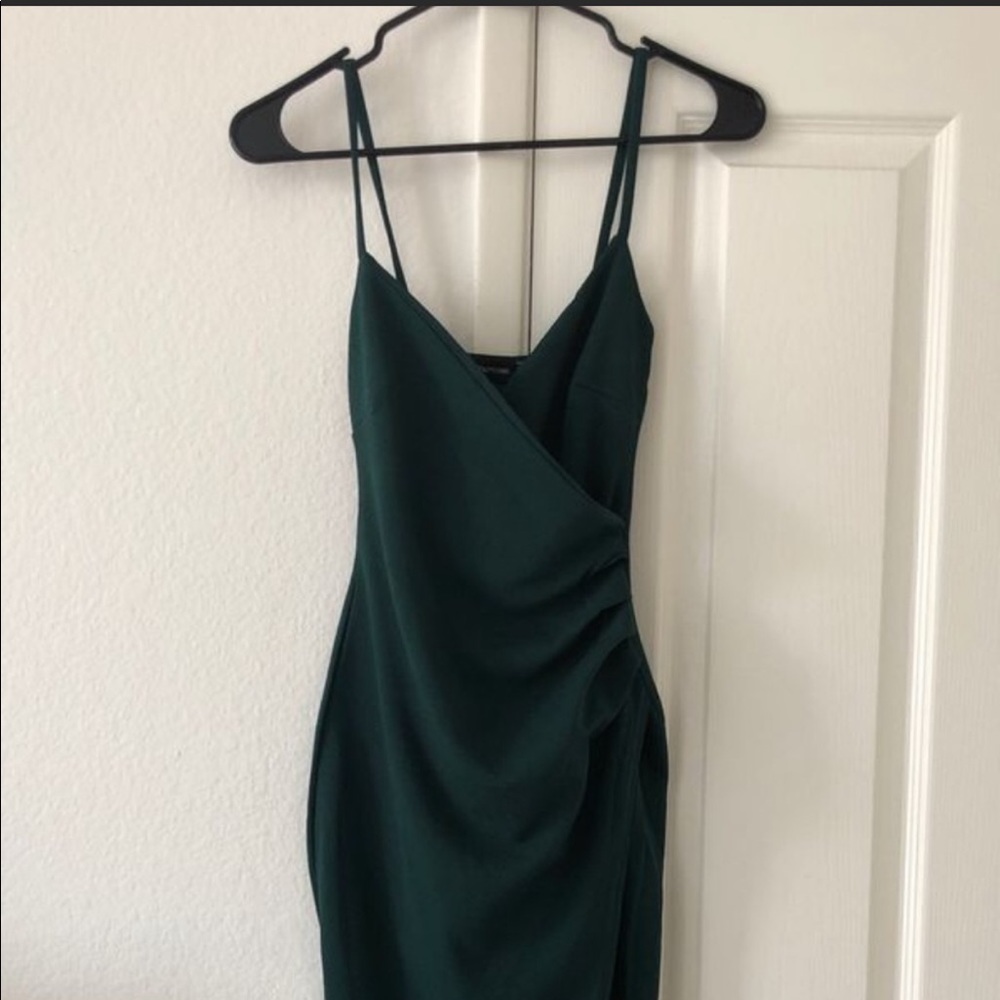 Dark Green Dress